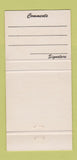Matchbook Cover - Lobster Pot Colony Steak House Kansas City MO WEAR 30 Strike