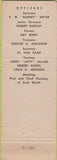 Matchbook Cover - Matchbook Cover Moose Lodge Davenport IA