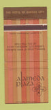Matchbook Cover - Alameda Plaza Kansas City MO 30 Strike
