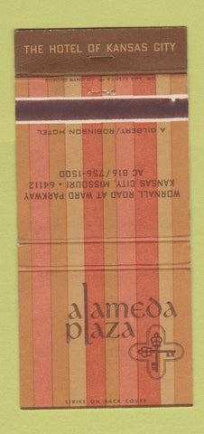 Matchbook Cover - Alameda Plaza Kansas City MO 30 Strike