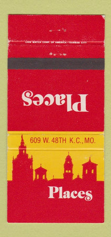 Matchbook Cover - Places Kansas City MO 30 Strike