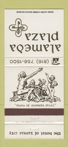 Matchbook Cover - Alameda Plaza Kansas City MO 30 Strike