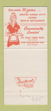 Matchbook Cover - Winstead's Hamburgers Kansas City MO 30 Strike