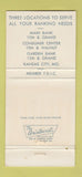 Matchbook Cover - United Missouri Bank Kansas City MO WEAR 30 Strike