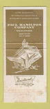 Matchbook Cover - Paul Hamilton Real Estate Kansas City MO 30 Strike