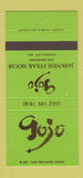 Matchbook Cover - Gojo Japanese Steak House Kansas City MO 30 Strike