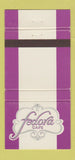 Matchbook Cover - Fedora Cafe Bar Kansas City MO St Louis WEAR 30 Strike