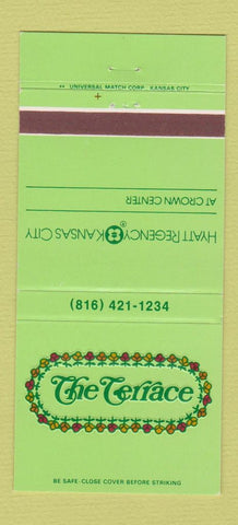 Matchbook Cover - The Terrace Hyatt Regency Hotel Kansas City MO 30 Strike