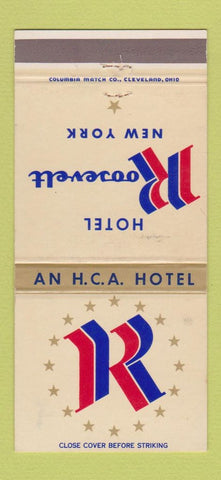 Matchbook Cover - Hotel Roosevelt New York City 30 Strike