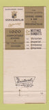 Matchbook Cover - Abbey Victoria Hotel New York City 30 Strike