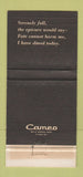 Matchbook Cover - Embers Restaurant Miami Beach FL WEAR 30 Strike