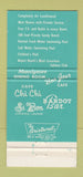 Matchbook Cover - Montmartre Hotel Cabana Club Miami Beach FL 30 Strike
