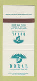 Matchbook Cover - Doral Golf Resort Miami FL 30 Strike