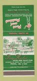 Matchbook Cover - Post and Paddock Restaurant Miami Beach FL WEAR 30 Strike