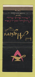 Matchbook Cover - Hotel Algiers Miami Beach FL 30 Strike