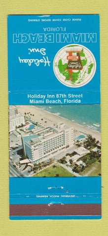 Matchbook Cover - Holiday Inn Miami Beach FL 30 Strike