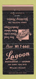 Matchbook Cover - Lagoon Restaurant Miami Beach FL 30 Strike