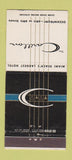 Matchbook Cover - Carillon Hotel Miami Beach FL 30 Stick