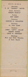 Matchbook Cover - Matchbook Cover Moose Lodge Davenport IA