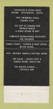 Matchbook Cover - Sahara Miami Beach FL 30 Strike