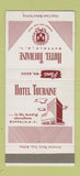 Matchbook Cover - Hotel Touraine Buffalo Ny 30 Strike