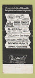Matchbook Cover - Monarch Sales Buffalo NY 30 Strike