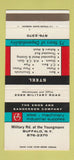 Matchbook Cover - Enos Sanderson Company Buffalo NY steel 30 Strike