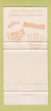 Matchbook Cover - The Peabody Hotel Memphis TN Orlando FL 30 Strike