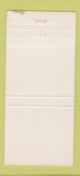 Matchbook Cover - Summit Club Memphis TN WEAR 30 Strike