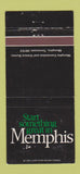Matchbook Cover - Memphis TN Tourism Convention WEAR 30 Strike