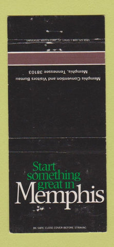 Matchbook Cover - Memphis TN Tourism Convention WEAR 30 Strike