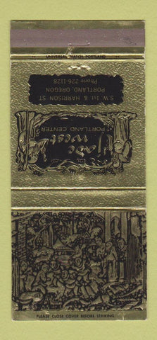 Matchbook Cover - Jade West Portland OR 30 Strike