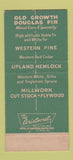 Matchbook Cover - North Pacific Lumber Portland OR 30 Strike