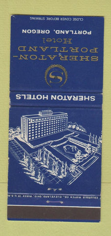Matchbook Cover - Sheraton Hotels Portland OR WEAR 30 Strike