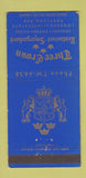 Matchbook Cover - Three Crowns Smorgasbord Portland OR 30 Strike