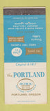 Matchbook Cover - Portland Doric Motor Hotel OR 30 Strike