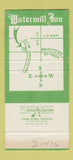 Matchbook Cover - Watermill Inn Smithtown NY 30 Strike