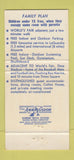 Matchbook Cover Stadium View Inn Flushing Meadow NY 1964 World's Fair 30 Strike