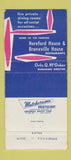 Matchbook Cover - Hotel Gramatan Bronxville NY 30 Strike