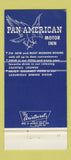 Matchbook Cover - Pan American Motor Inn Queens New York City 30 Strike