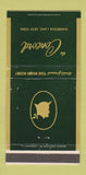 Matchbook Cover - Concord Kiamesha Lake NY 30 Strike