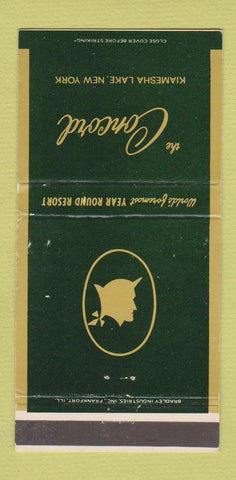 Matchbook Cover - Concord Kiamesha Lake NY 30 Strike