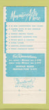 Matchbook Cover - Montauk Manor LI NY 30 Strike