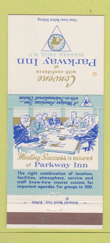 Matchbook Cover - Parkway Inn Niagara Falls NY WEAR 30 Strike