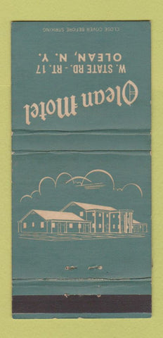 Matchbook Cover - Olean Motel NY WEAR 30 Strike