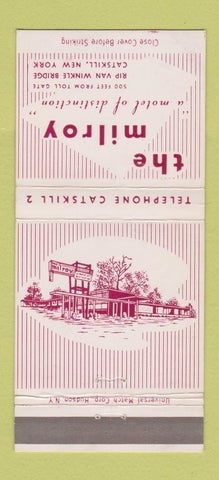 Matchbook Cover - The Milroy Catskill NY 30 Strike