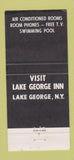 Matchbook Cover - Country Squire Motels Utica NY 30 Strike