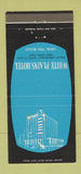 Matchbook Cover - White Plains Hotel White Plains NY 30 Strike
