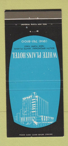 Matchbook Cover - White Plains Hotel White Plains NY 30 Strike