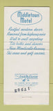 Matchbook Cover - Middletown Motel NY 30 Strike